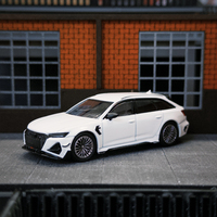 MGT 1/64 RS6 ABT Alloy Diecast Model Car Collection Toy Station Vehicle Gift For Adults （Without  packaging）