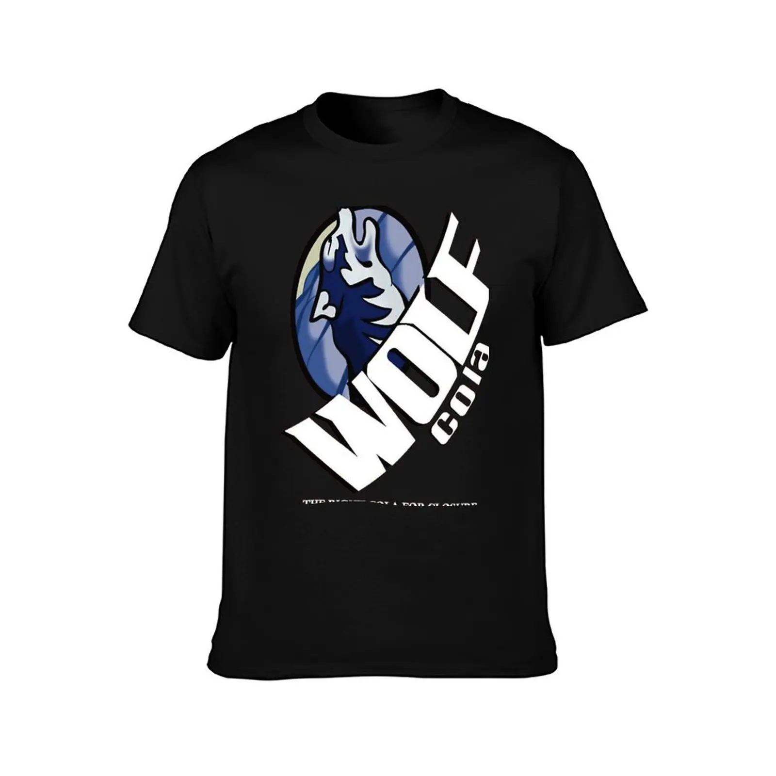 Wolf Cola - The Right Cola for Closure T-Shirt Summer Casual Cotton Tee Oversized Streetwear Tops Vintage Graphic Print