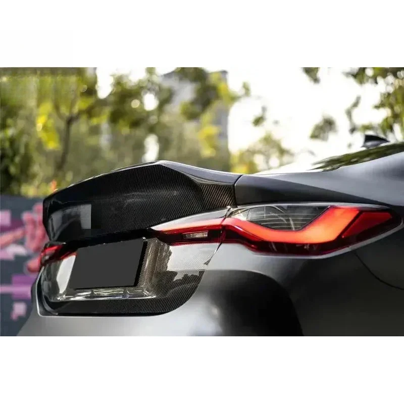 

Premium Lightweight Carbon Fiber Trunk Lid CSL Design Racing Upgrade Kit Compatible With G82 M4 2020+ Vehicles