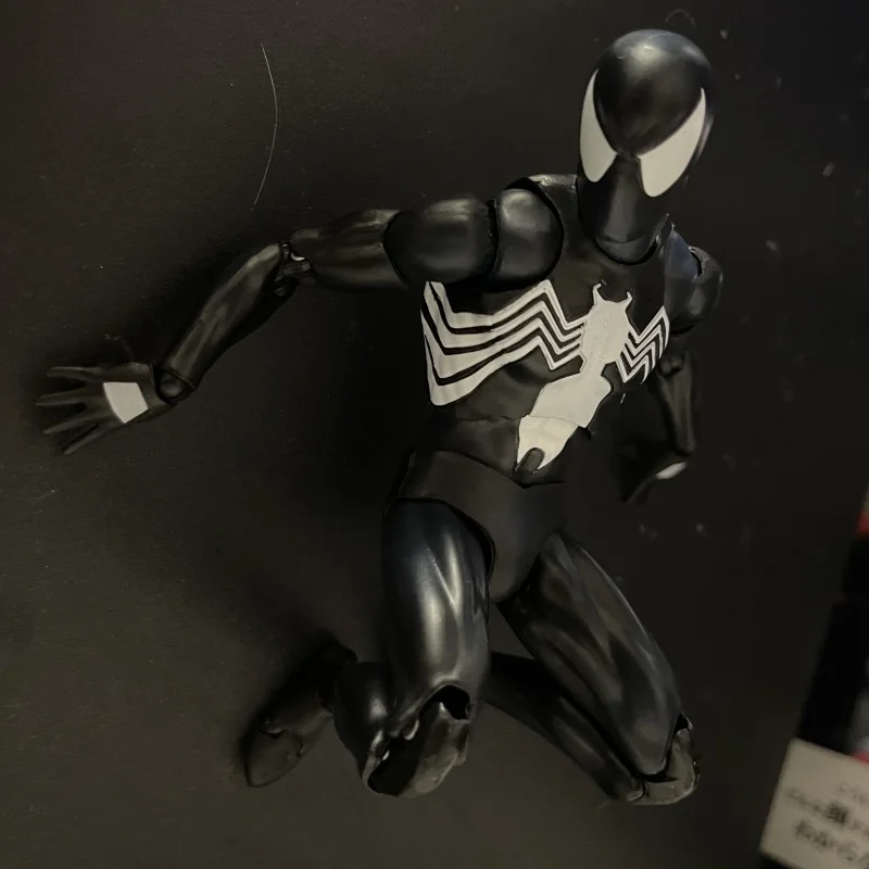 Ct 1/12 อะนิเมะ The Amazing Spider-man Mafex 147 S.h.figuarts Spider Man Venom Symbiotic Action Figure 6 "Action Figures ของเล่น