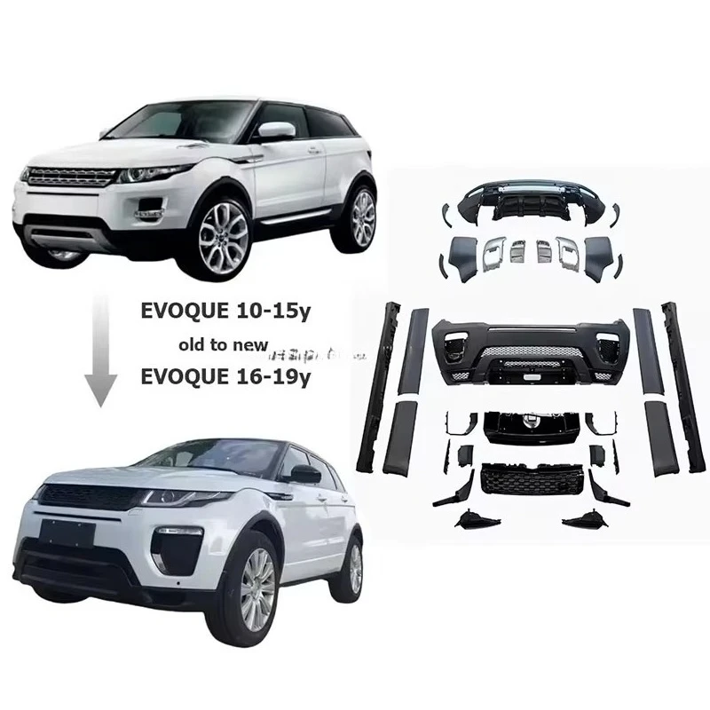 

Для Range Rover Evoque 2010Y Обновление до 2016 года DYNAMIC старый в новый автомобильный комплект для автоматического переоборудования кузова Запчасти Аксессуары Бампер