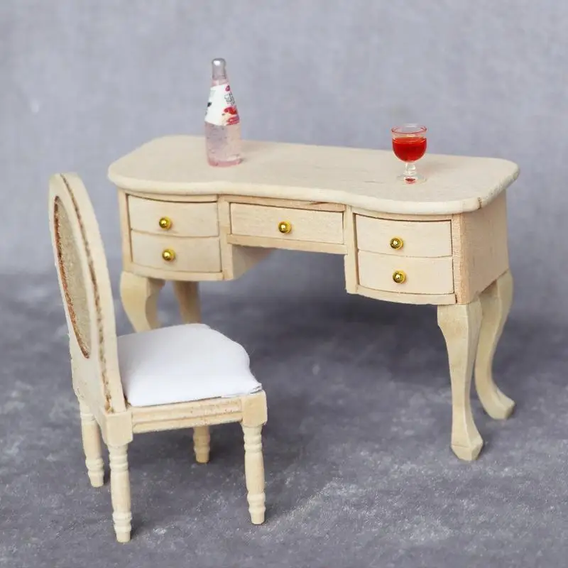 Meubles miniatures mignons sans alimentation électrique pour la décoration de maison de poupée