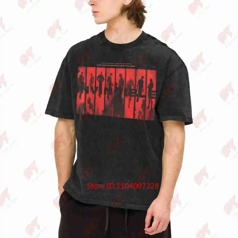 Invincible War Viltrumite Angstrom Vintage Washed Tee Pure Cotton T-Shirt