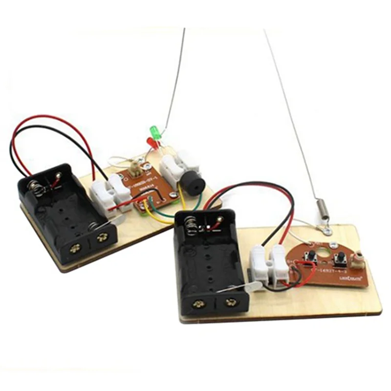 25Pack STEM Kits, Learn Morse Code, Build A Telegraph Machine, Electric Circuit Experiment, Electricity Kit(No Battery)