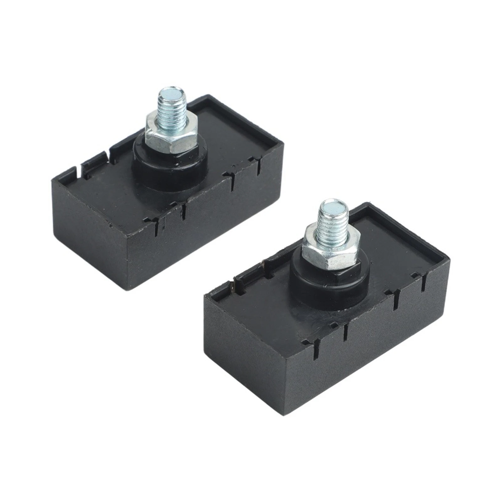 2Pcs Limit Switch Magnets For Electric Gate Opener System Automatic Sliding Door Replacement Kit Metal Bracket Included Black