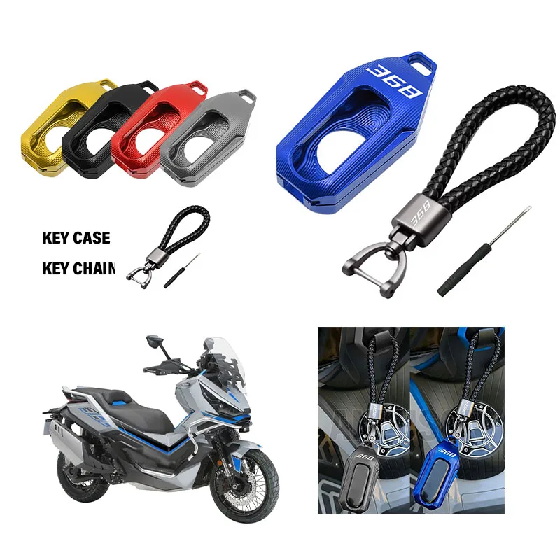 

For ZONTES 703F 703RR/R 368G 368D 368M 368E 368K 368 G 2024 2025 2026 Accessories Motorcycle KeyChain Key Case Cover Shell