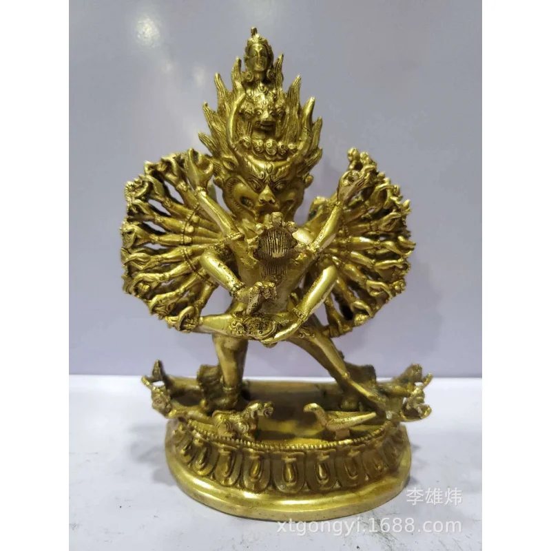 

Seven-Inch Copper Yamantaka like Tibetan Buddha Wholesale Custom