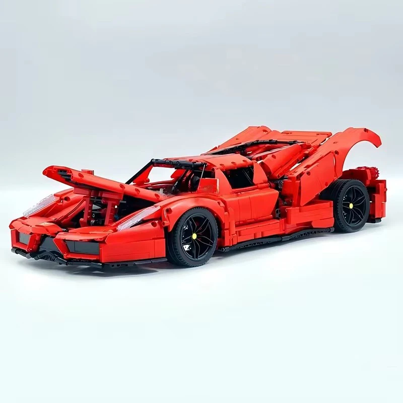 Nouveau KBOX 10523 technique RC voiture bloc de construction modèle MOC ville véhicule de course brique assemblage ensemble adultes enfants jouets cadeau de noël