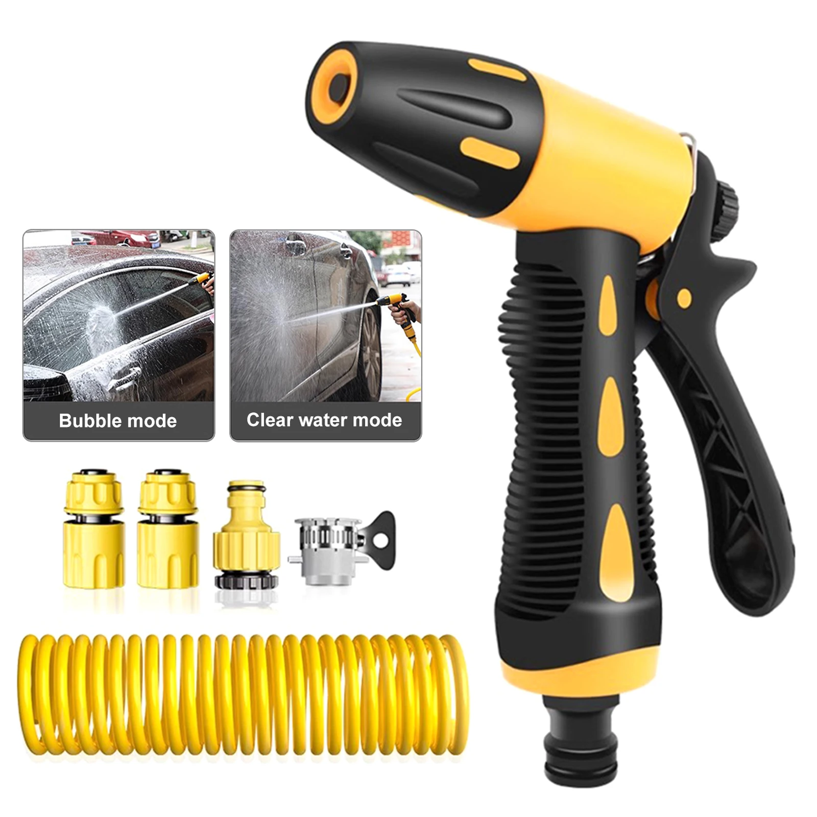 

High Pressure Car Washing Water Gun Spray Nozzle Water Pipes Kit Car Wash Removal Duster Garden Irrigation Spray Gun