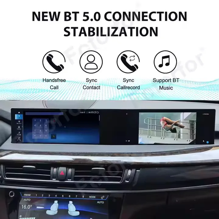

21-дюймовый автомобильный радиоприемник Android 13 GPS для BMW 5 серии F10 F11