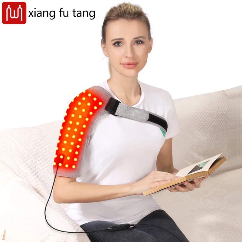 

Массажер для плеч с терапией красным светом — 3-ступенчатое нагревание и вибрация, облегчает боль в суставах, обеспечивает спортивное восстановление, для любителей фитнеса и пожилых людей