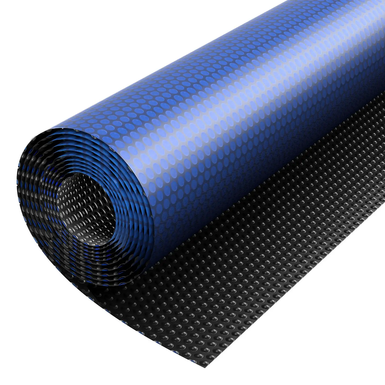 Solar Pool Cover, 32 x 16 ft Pool Bubble Cover, 16 Mil Pools Solar Blanket with Dual Heat-Locking Air Layer for Pools, Daytime H