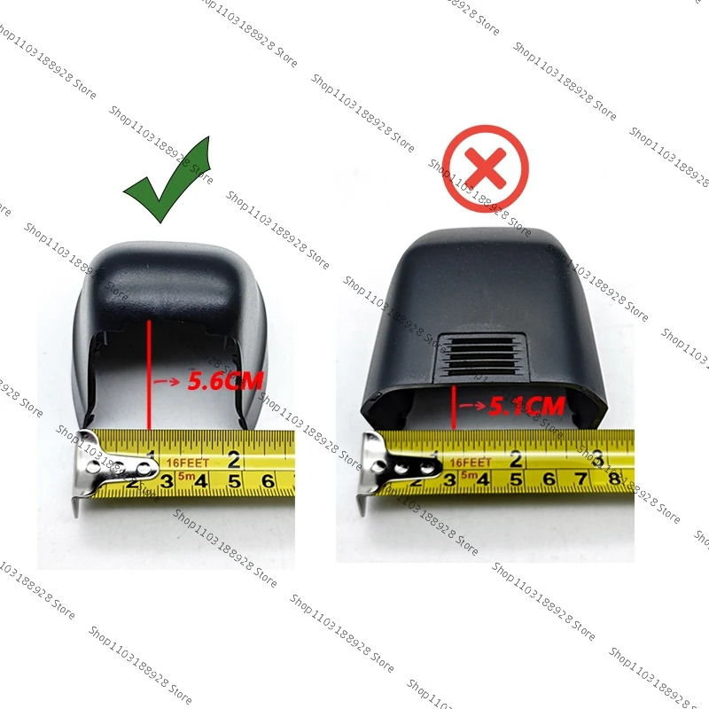 For Volkswagen Golf 7 MK7 Anti Dazzle Indoor Mirror Shield Rain Sensor Housing Wiring Pipe Rain Sensor Base Fixing Frame