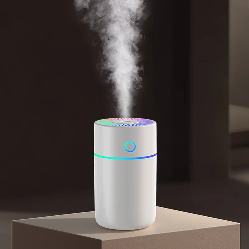 IMYCOO Customize KC Ultrasonic Cooler Air Mist Car Humidifier USB Mini Personal Humidifier With Colorful Lights