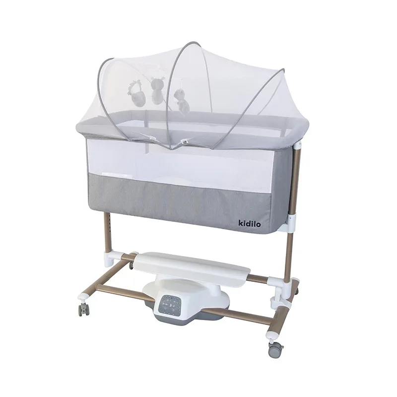 

crib baby cradle bed multi-functional foldable baby coaxing artifact bb bed wholesale foreign trade cross-border