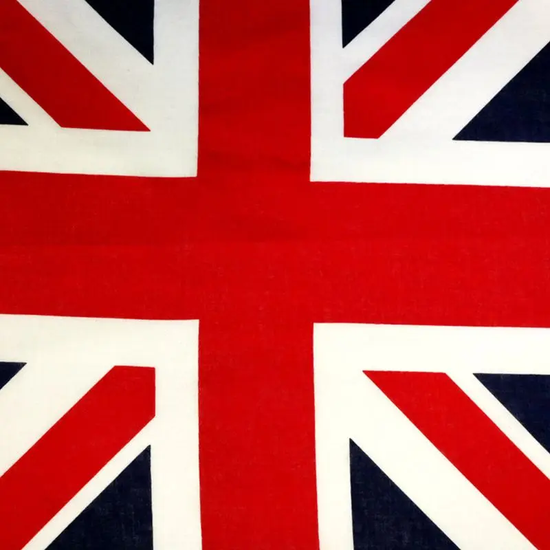 652F Union Jack Bandanas Novelty Classic Motorcycle Face Mask Square Scarf Headwear Handkerchief Cowboy Wraps for Men Women - Image 5