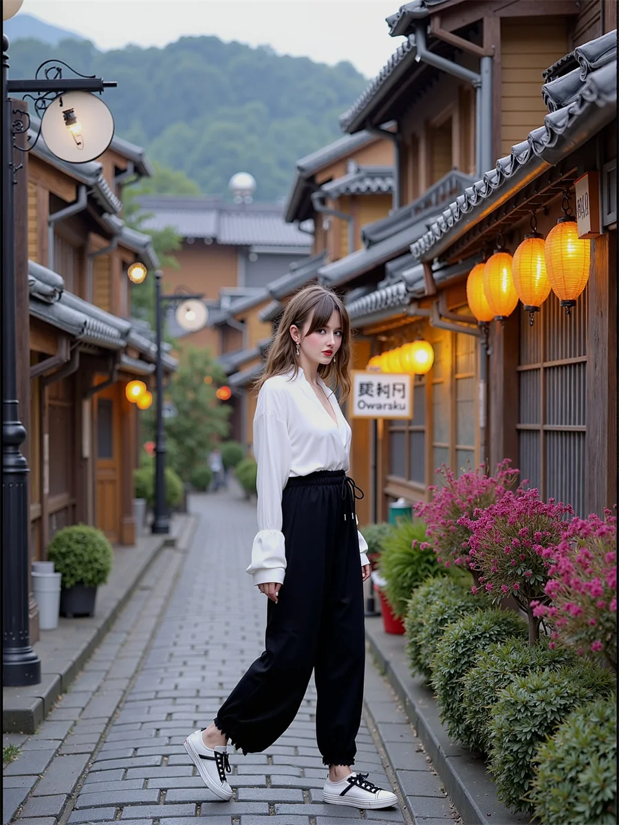 

Свободные брюки-шаровары на шнурке, хлопковые, летние, женские, весенние, для танцев, фестивалей, вечеринок, женственные, милые, декорированные