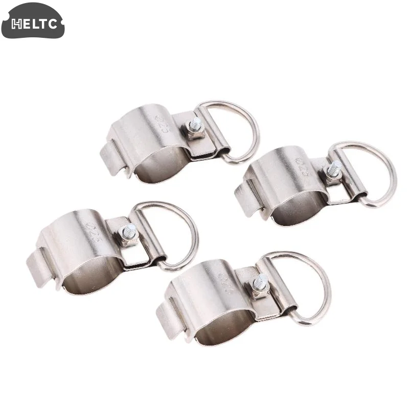 1/4Pc Iron Universal Shoulder Strap Trimmer Shaft Clamp Grounding Wire Pipe Clamp Cordless String Trimmers Garden Equipment Part