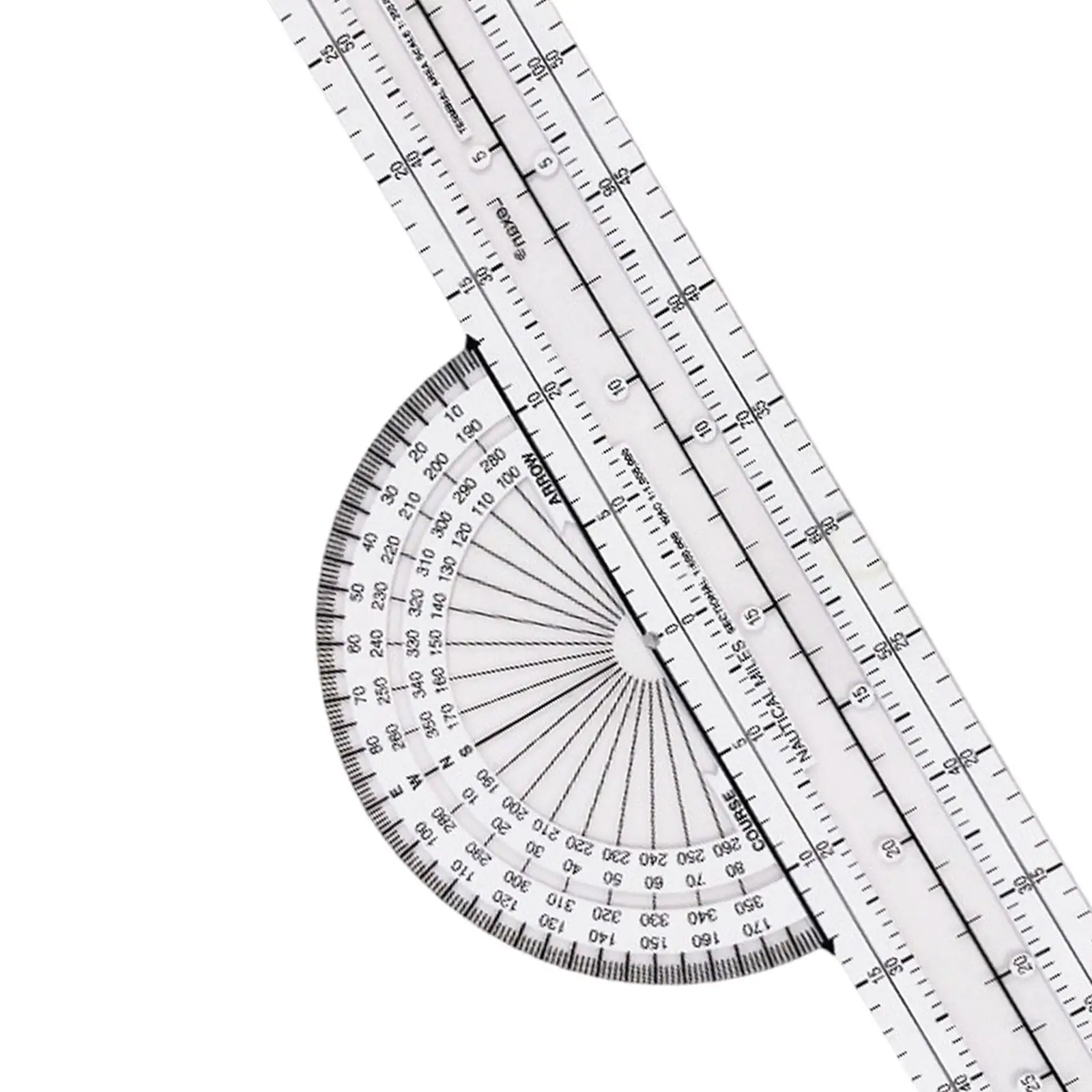 Plotter Aviation Slide Ruler Flight Charts Sturdy Engineering Azimuth for Planning Flight Routes Navigational Usage Students