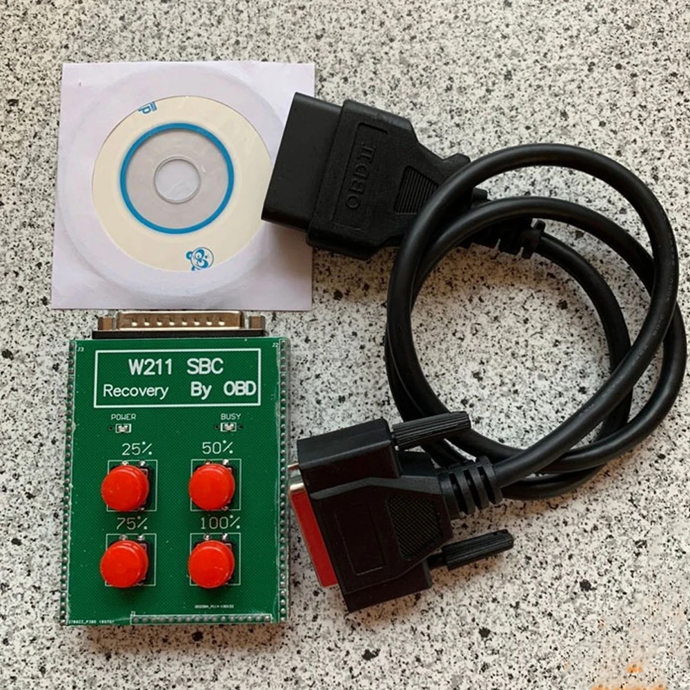 

W211 Инструмент сброса SBC IMMO ABS SBC Repair Code C249F OBD2 Reocvery Tool для Mercedes for Benz W211 R230 Восстановление от OBD напрямую