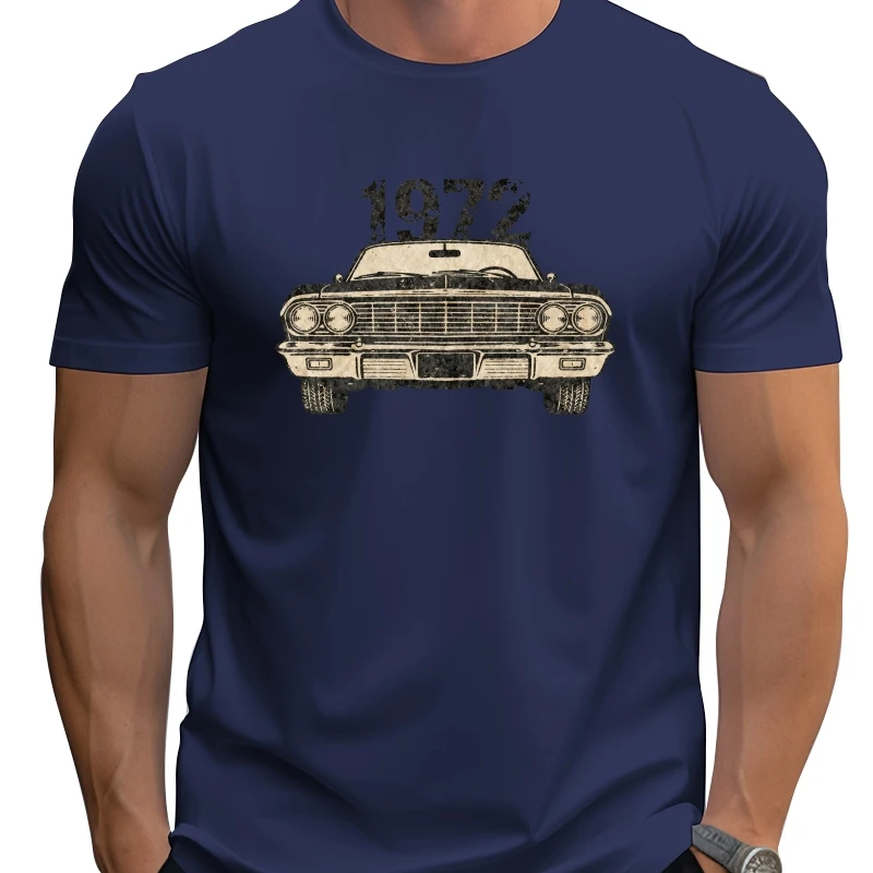 

Hip Hop Street grille fashion T-shirt breathable comfy crewneck Loose large size Cartoon Fun 100% Cotton Top