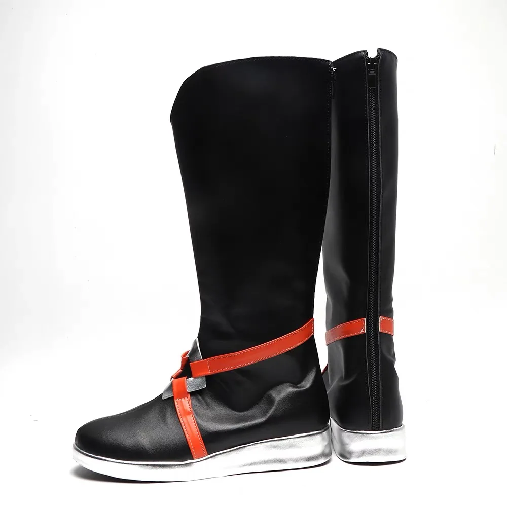 Gra LOL HEARTSTEEL Yone Cosplay buty płaskie męskie buty na zamek błyskawiczny impreza z okazji Halloween buty męskie