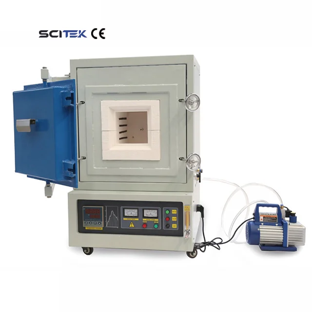 

SCITEK Muffle Oven Furnace Box Atmosphere Type 1700c Muffle Furnace For Laboratory