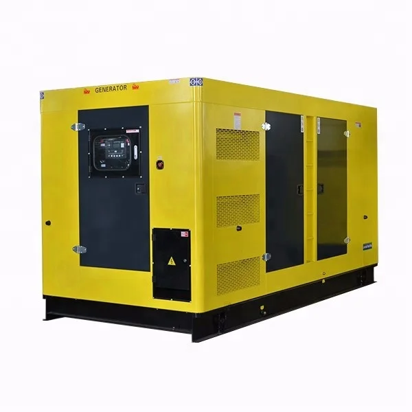 Yuchai 高品質 300KW ディーゼル発電機セット単相 60HZ サイレントで無料の電気エネルギー