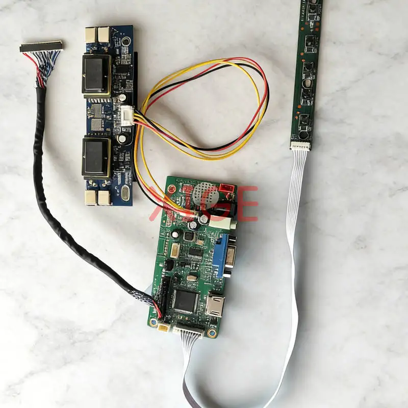 

For M170EU01 M170EG01 M170EN07 M170EG02 Display Drive Controller Board Kit DIY VGA+HDMI 30 Pins LVDS 1280*1024 1280x1024 4-CCFL