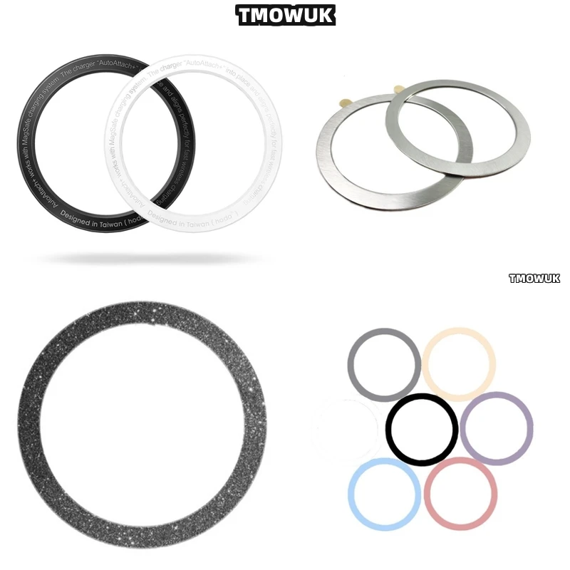 

For OnePlus 13 12 9 Ace 2 3 3V 2V Pro Nord For Magsafe - Magnetic Plate Ring Sticker For Enhanced Wireless Charging