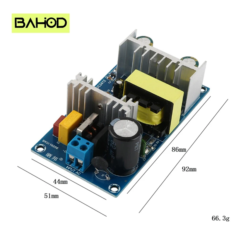 70W24V3A Switching Power Supply Board AC-DC Built-in Isolated AC110/220V to DC24V3A