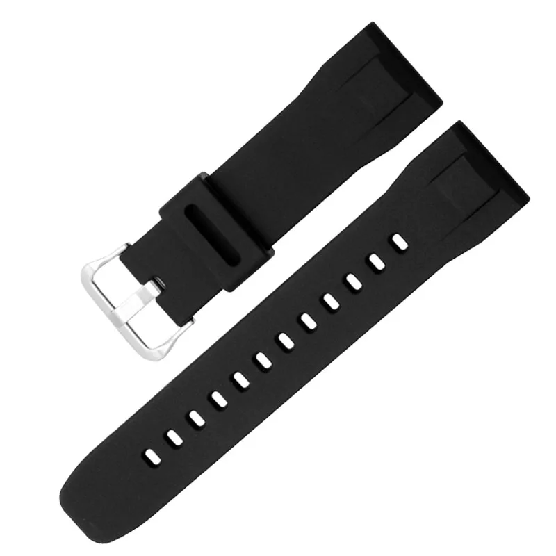 Sports Silicone Watchband For CASIO PROTREK 5497 PRG-600 PRG-650Y PRG5571 Bracelet PRW-6600 6600y High Quality Rubber Strap 23MM