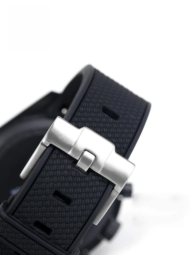 20mm Curve Watch Strap For Omega X Swatch Speedmaster MoonSwatch Planet Snoopy WatchBand Quick Release Wristband Rubber Bracelet image 5