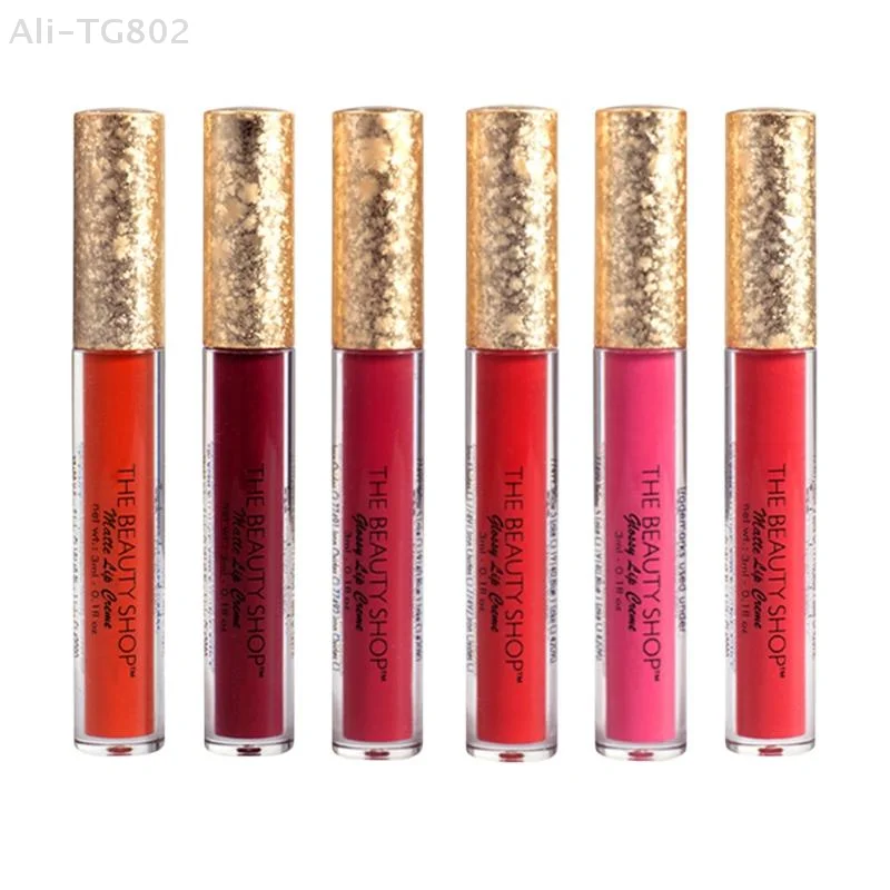 1Pc BSIMONE Rossetto Liquido Opaco Vellutato a Lunga Durata, Lucidalabbra Rosso per Donne, Non Appiccicoso, Impermeabile, Trucco Labbra di Bellezza