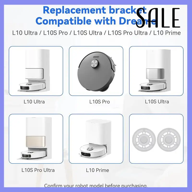 

2Pack Mop Pad Plate Accessories For Dreame L10 Ultra/ L10S Pro Robot Vacuum Cleaner CNIM Hot