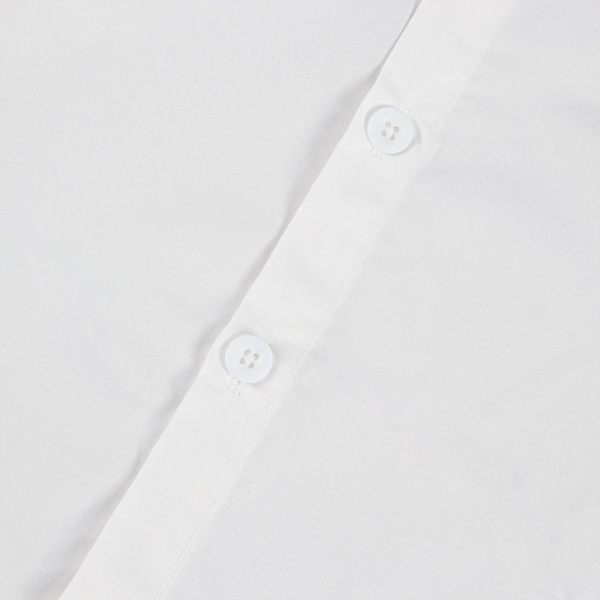 1 2 3 4 5 6 Jahre Klassisches weißes Hemd mit Schleife, Jungen Gentleman Langarmkleidung, weiche Baumwolle für Kinder, Alltags- und Geburtstagskleidung – Detail 8