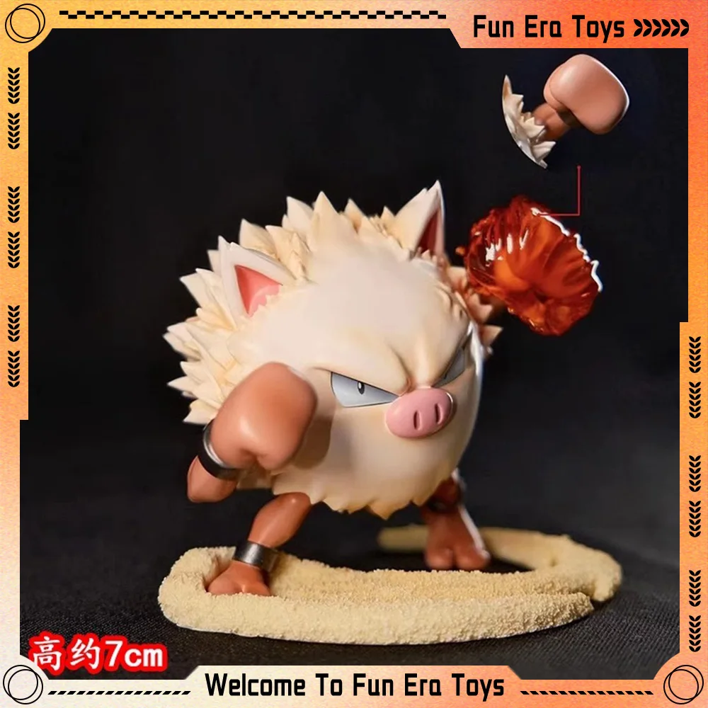 New 7cm Pet Pokemon Action Figure Play Wild Hot Monkey Anime Figures GK Cute Figurins Model Statue Ornament Toys Custom Gifts