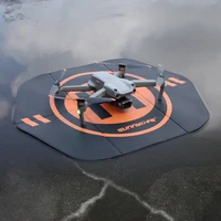Almohadilla de aterrizaje plegable para Dron, alfombrilla de estacionamiento de avión de cuero de Color de doble cara para DJI AVATA/Mini 3 Pro/Air 2/Mavic 3 Pro, 55cm