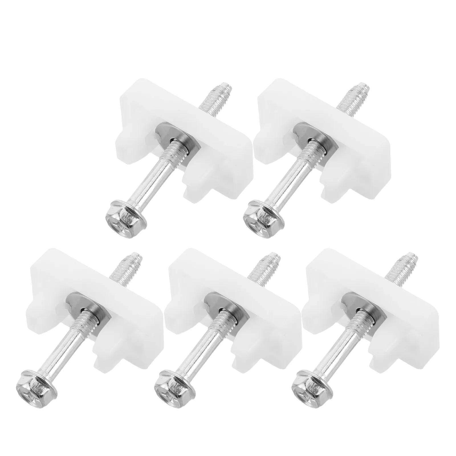 5Pcs Car Door Speaker Mounting Screw and Spacer Rings Kit Snap Fastener Fixing Clips Non Damage Installation Car Audio Panel