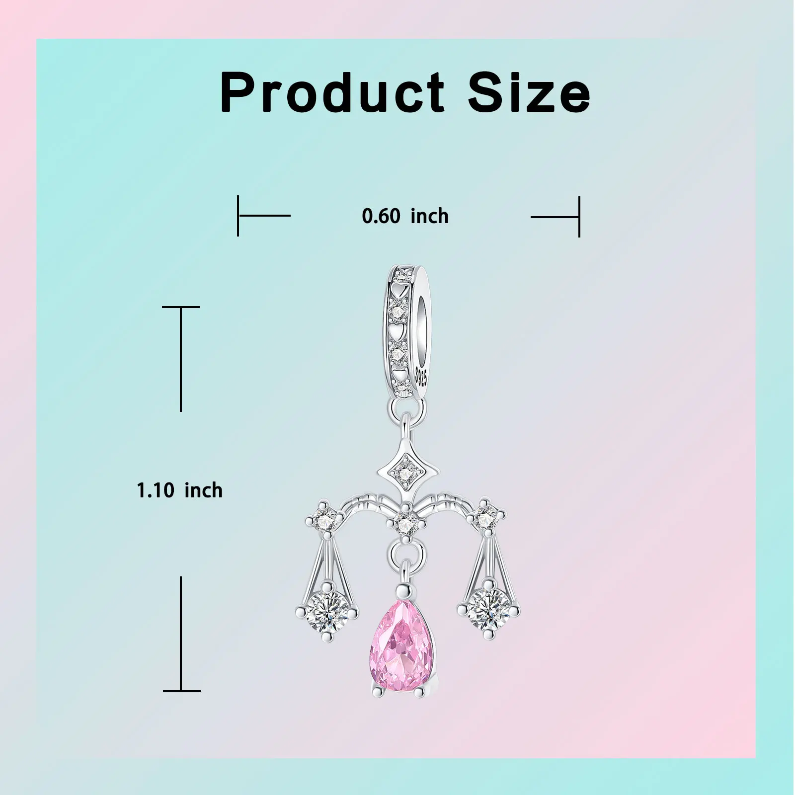 Pendentif zodiaque astrologique en argent Sterling 925, douze 12 Constellations, adapté à la fabrication de bracelets originaux pour femmes, bijoux à la mode