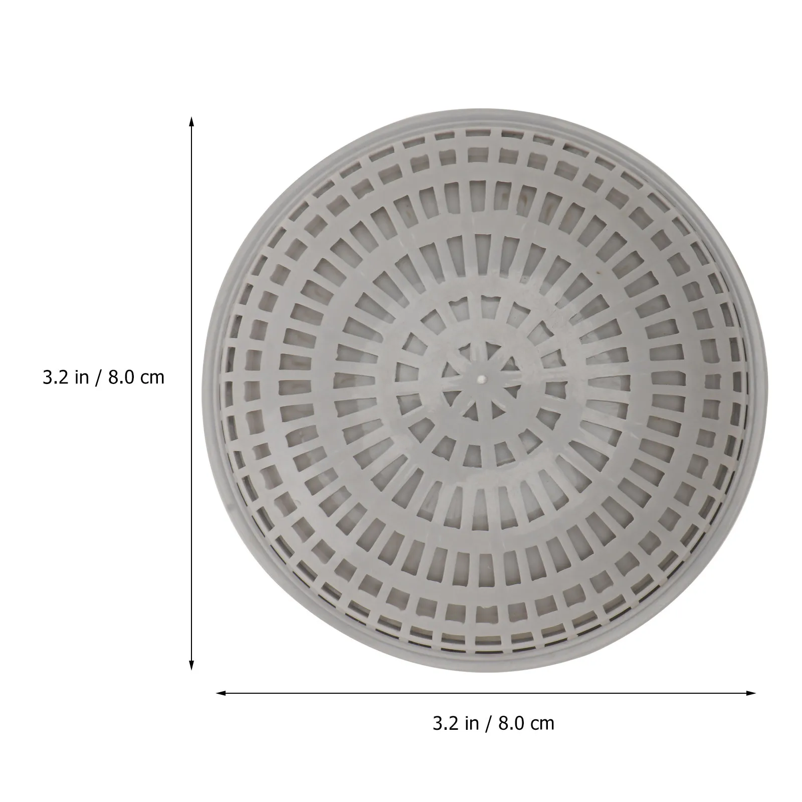

2pcs Moss Breeding Box White Aquatic Plant Holders Permeable Holes Water Grass Landscape Fish Tank Decor Aquarium Accessories