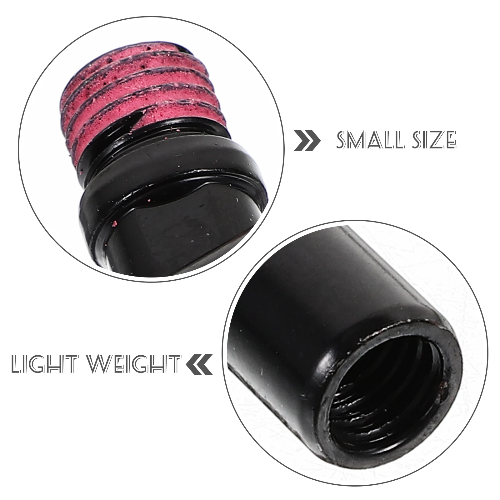 

2pcs Mountain Bike Brake Pivot Frame Screw Bolt M10 Fork For Systems Column Bike Brake Screw Parts (Black)