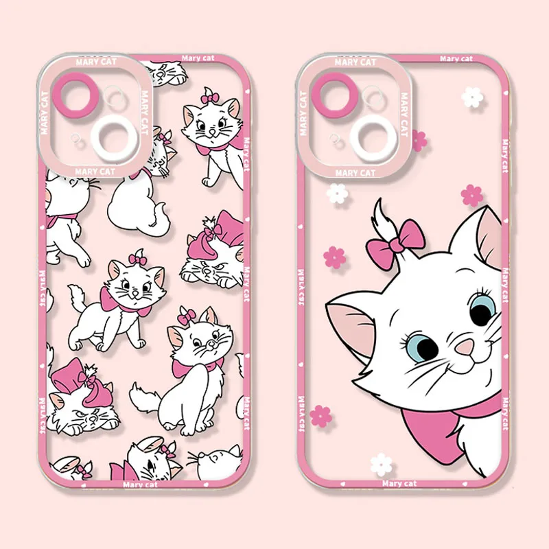 Disney marie katze weiche silikon hülle für samsung galaxy s23 s22 ultra s21 fe s20 s10 plus note 20 10 a32 a52s a52 a72 a13 a53 a73