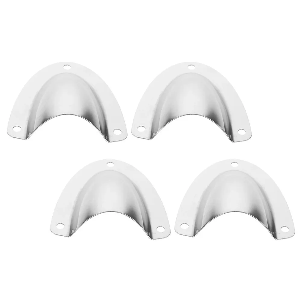 

4Pcs Boat Vent Cover Stainless Steel Clamshell Ventilation Durable Efficient for Marine Scenarios Yachts Cabins