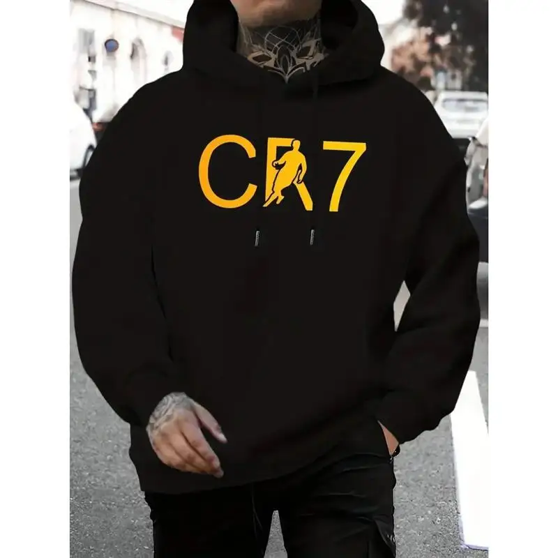 

Print Cisas Sports Men's Casual Hoodie V-Ne Cusizable Design Service Clothing Cusization