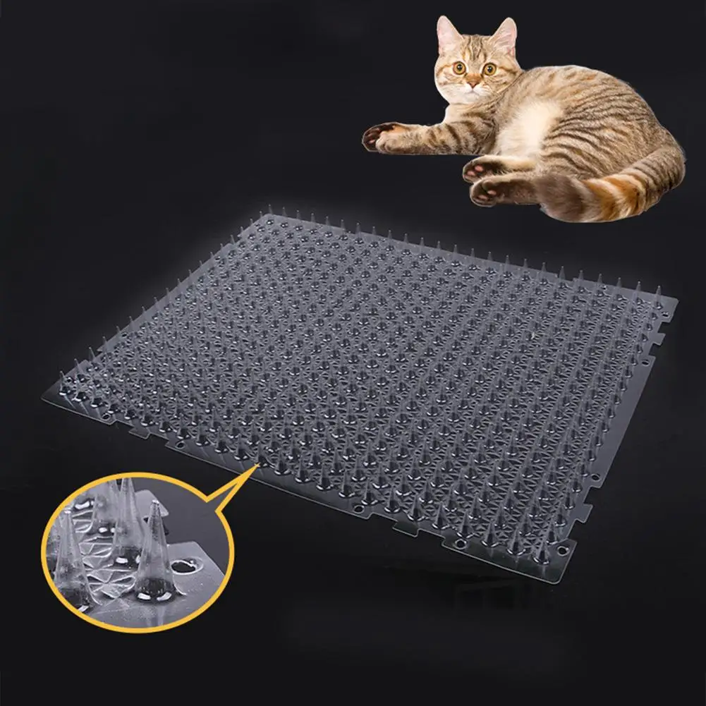 Pet Transparent Thorn Pad Indoor Outdoor Garden Thickened Anti-climbing Pad Protective Mat Cat Supplies