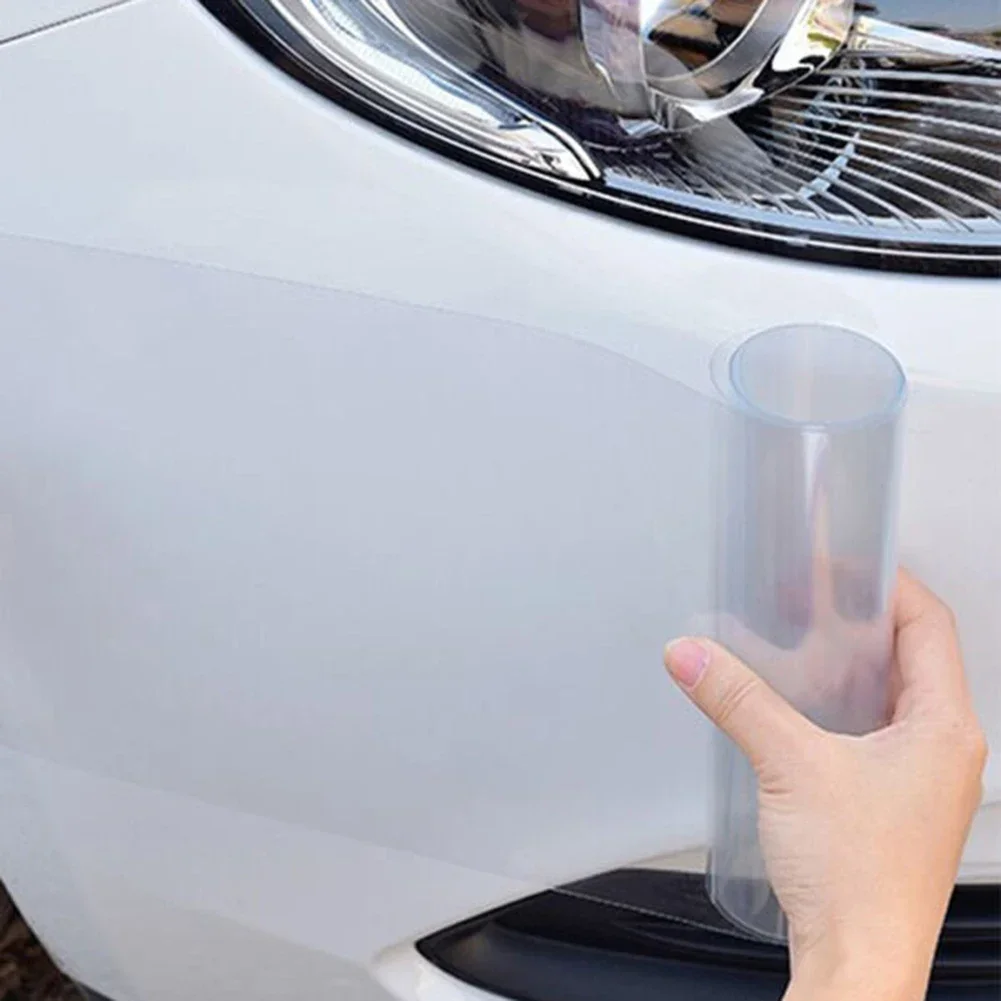 Car Protective Film Transparent PU Film Car Scratch Wrap Multi-Use Paint Film Car Threshold Lacquer Anti-kick Sticker Film Decor