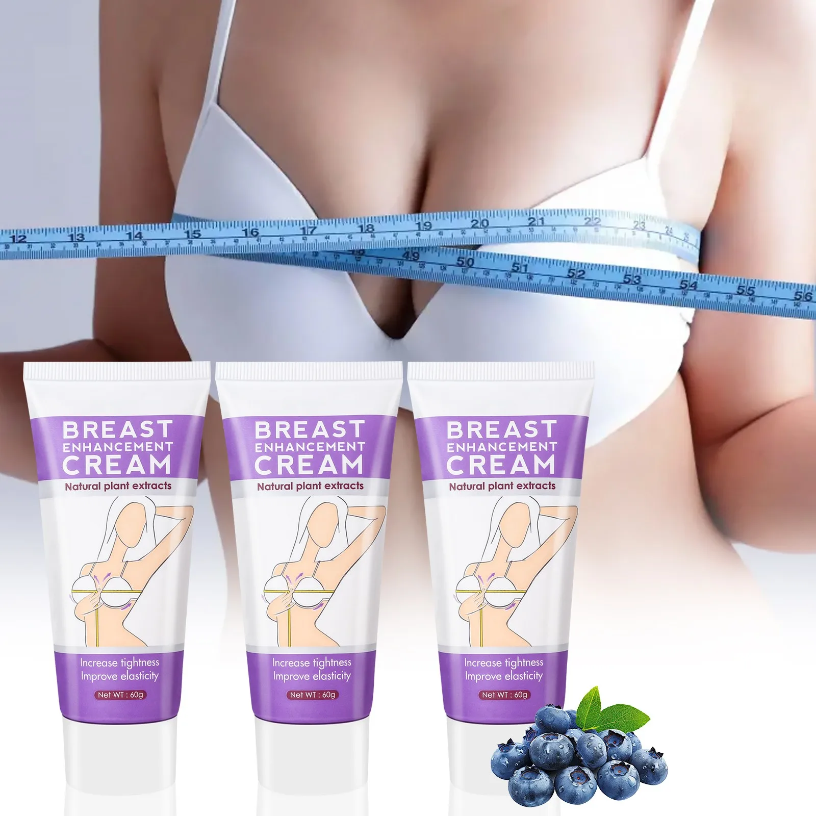 

2-4pcs Women Breast Enhancement Cream, Breast Massage Sculpting Cream, Firming Breast Enhancement Cream, Contouring Body Cream
