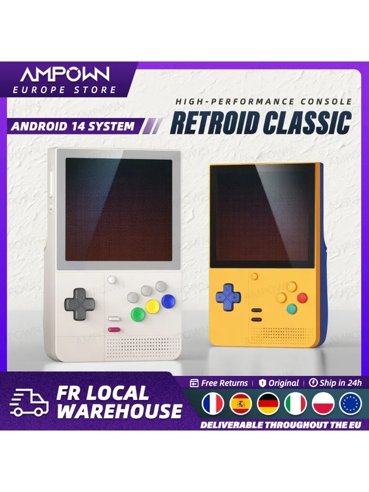 Retroid Pocket Klassieke Video Game Console Snapdragon G1 Gen2 3.92 ''AMOLED Scherm Android14 OS Actieve Koeling Snel Opladen Gift - afbeelding 2