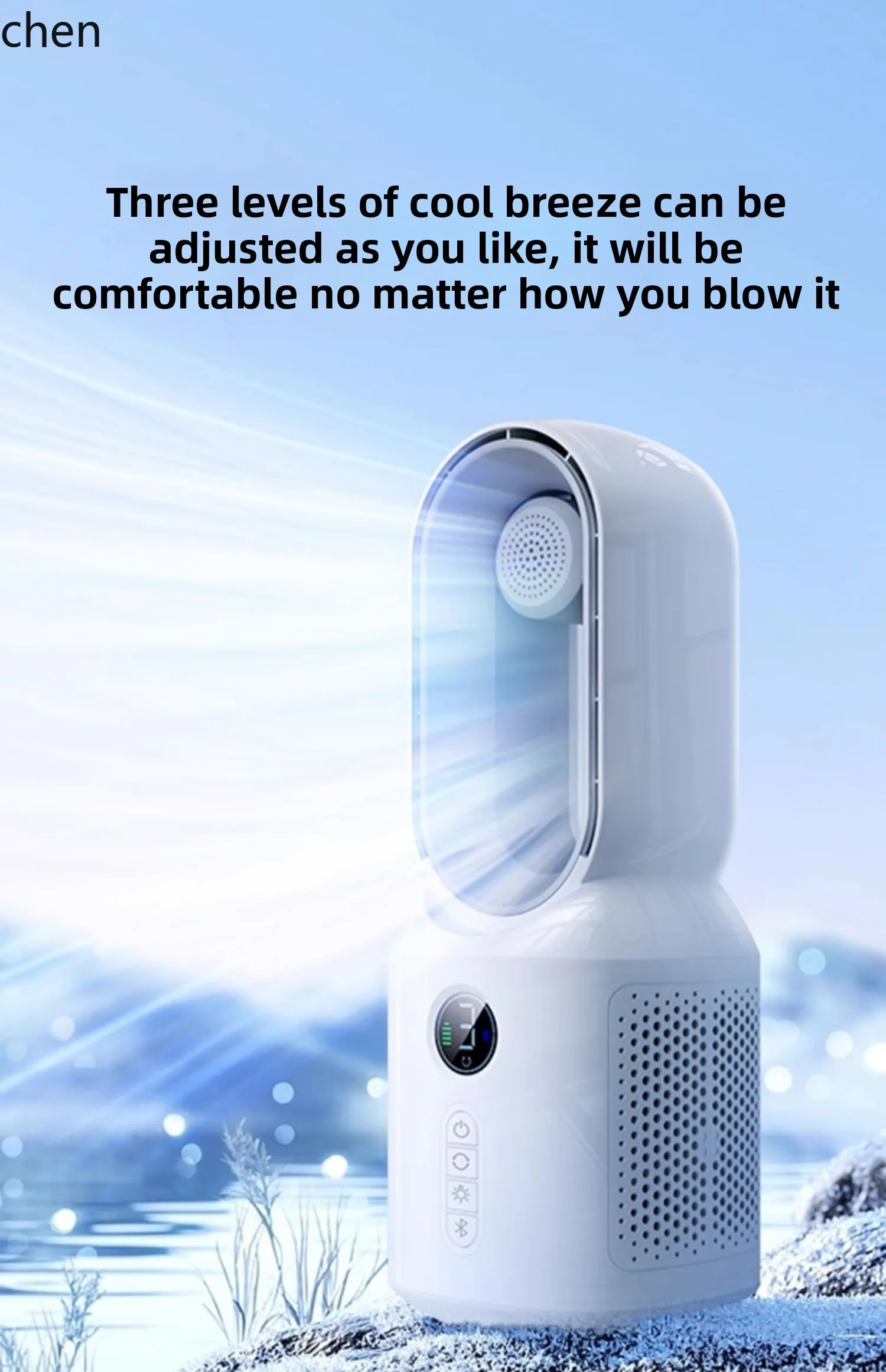 ZML condizionatore d'aria condizionatore d'aria ventilatore di refrigerazione domestica piccola camera da letto ventilatore elettrico silenzioso portatile senza lama